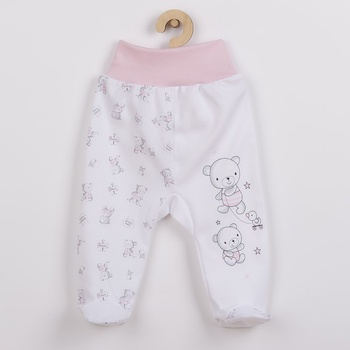 NEW BABY Dojčenské polodupačky New Baby Bears ružové