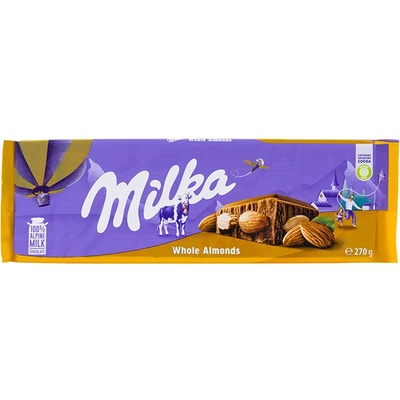 Milka Whole Almonds 270 g