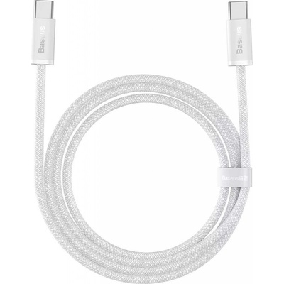 Baseus CALD000202 Dynamic Series USB-C / USB-C QC PD 100W 5A, 1m, bílý