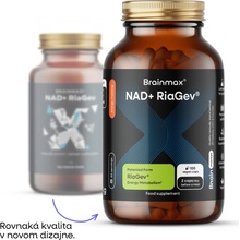 BrainMax NAD+ RiaGev 750 mg 100 rastlinných kapsúl
