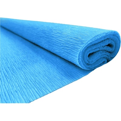 Krepový papír 0,5 x 2 m světle modrý