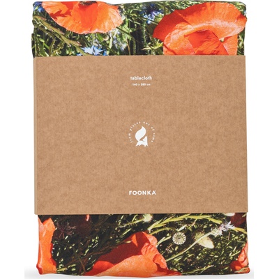 Foonka Покривка за маса Hayka десен с макове 140 x 280 см (TC_140x280-P)