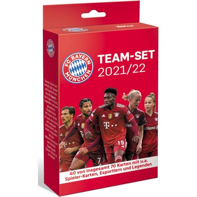 Topps 2021/22 FC Bayern Munchen Team Set Box