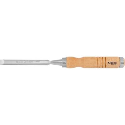 NEO TOOLS Dláto 10 mm, dřevěná rukojeť