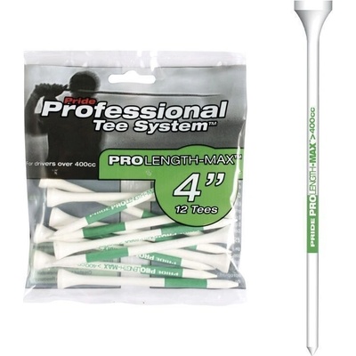 Pride Sport Retail Bags 4" Golfová týčka 12 ks bílá – Zboží Dáma