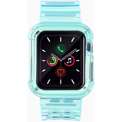 HQWear Каишка HQWear Strap Light Set за Apple Watch 4/5/6/SE, 40mm, Blue (5907769331763)