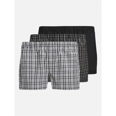 Jack and Jones Мъжки боксерки Jack and Jones 3-pack Milano Woven Boxers Mens - Poppy Seed