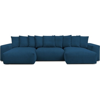 Bobochic Тъмносин ъглов диван от рипсено кадифе Voltaire - Bobochic Paris (WT-DNUU-N----W_1 P1074)