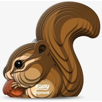 dodoland 3d модел за сглобяване eugy - Бурундук (eugy041)