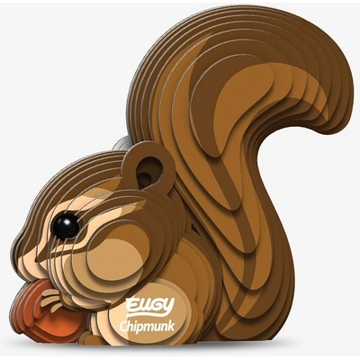 dodoland 3d модел за сглобяване eugy - Бурундук (eugy041)