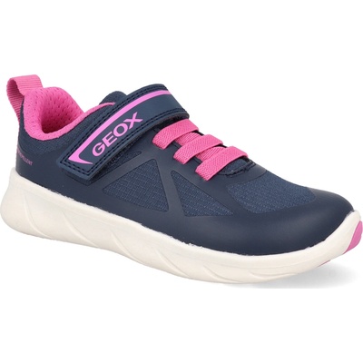 Geox J Foot-run WR navy/fuchsia modré/ružové