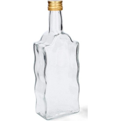 FĽAŠA SKLO HRANATÁ S UZÁVEROM NA ZÁVIT KLÁŠTORNA 500ML