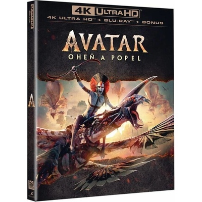 Avatar: Oheň a popel 4K Ultra HD + BD + bonus disk Edice v rukávu