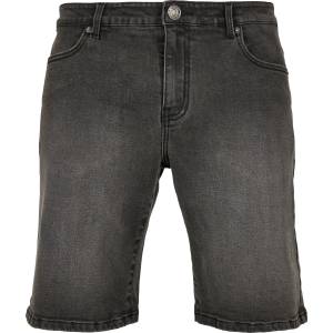 Urban Classics Къси дънкови панталони в черен цвят Urban Classics Relaxed Fit Jeans Shorts MODEL393 SALE - , размер 44