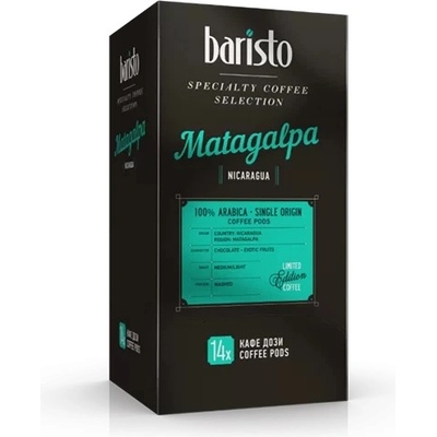 Baristo Филтърни кафе дози Baristo Matagalpa Nicaragua 100% Арабика, 14 броя (baristo-matagalpa-nicaragua)