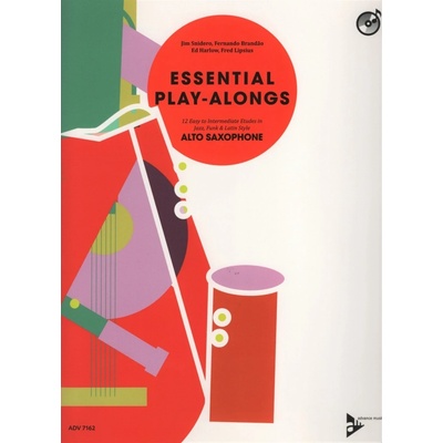 Essential Play-Alongs + CD altový saxofon 12 etud jazz, funk, latin