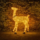 DecoLED LED svetelná laň 150 cm 140 teple bielych diód