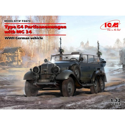 ICM Type G4 Partisanenwagen w/ MG 34 1:72