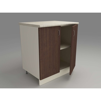 DST Кухненски модул MK-46 dst, 900/650/600-480, бежово и венге