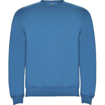 Clasica detský sveter s výstrihom crewneck akvamarínová