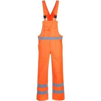 Portwest nohavice S388 Hivis s laclem reflexní oranžová