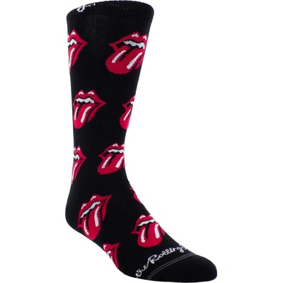 Perri´s socks чорапи the rolling stones - allover red tongues - black - perri´s socks - rsc301-001