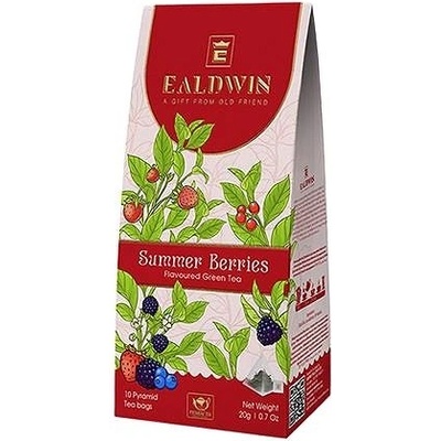 Ealdwin Summer Berries zelený čaj 10 pyramid