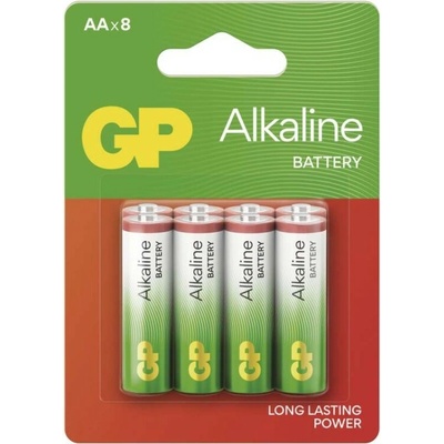 GP Alkaline AA 8 ks B04238
