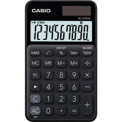 Casio Kalkulačka kapesní SL 310, černá, 10místný displej, CASIO SL 310 UC BK