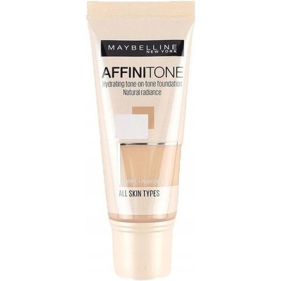 Maybelline Affinitone 14 Creamy Beige make-up na tvár SPF11-20 30 ml