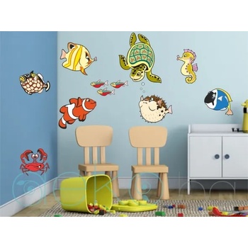 Image 1 of Забавни морски обитатели - комплект 9 бр (1505)