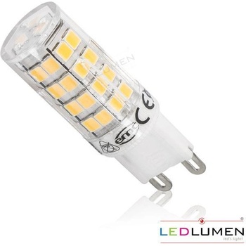Ledlumen LED žárovka 4W 51xSMD2835 G9 470lm Teplá