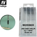 mikro Vallejo T01001 Sada 20ti vrtáčků 0.3-1.6mm