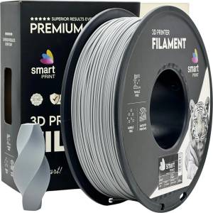 Smart Print FG-S56-E1, 3D филамент, PLA+, 1, 75mm, 1000g, Сив (Grey) (FG-S56-E1)