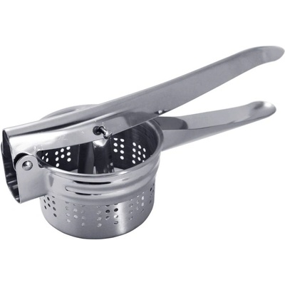 Elekom Преса за картофи ЕК-Е 128, Висококачествена неръждаема стомана, размери 28 х 11 см (ek-Е 128)