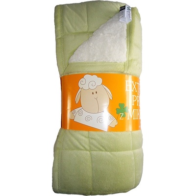 SVITAP sleep well deka mikrovlákno Ovce prošev pistácie 150x200