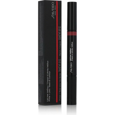 Shiseido LipLiner InkDuo rúž a kontúrovacia ceruzka na pery s balzamom 08 True Red 1,1 g