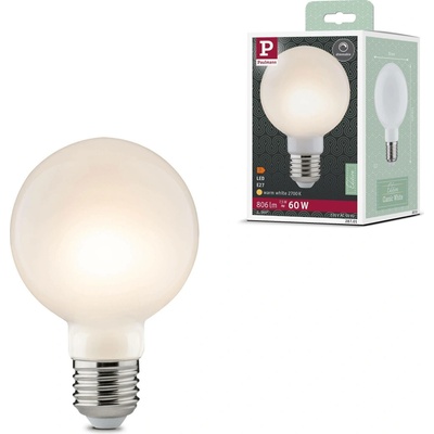 Paulmann P 28701 LED Globe 7,5 W E27 opál teplá bílá stmívatelné