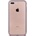Moshi Luxe Bumper Case - метален бъмпер и покритие за задната част за iPhone 8 Plus, iPhone 7 Plus (розово злато)