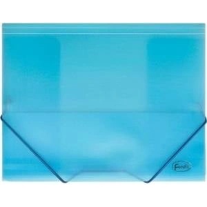 Panta Plast Rubber Briefcase A4 blue 91161