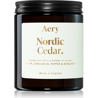 Aery Fernweh Nordic Cedar ароматна свещ 140 гр