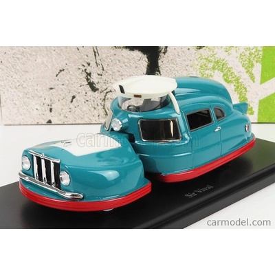Autocult SIR Vival Usa 1958 Tyrkysová Tmavě Červená 1:43