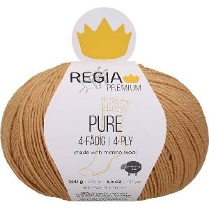Regia Premium Pure 00005 Camel Плетива прежда (9801644-00005)