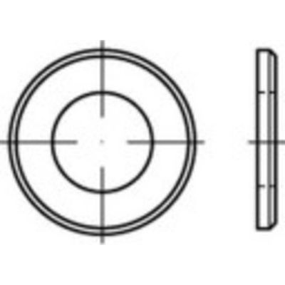 podložka 10.5 mm 20 mm ocel pozinkované žiarom 1000 ks TOOLCRAFT 147925