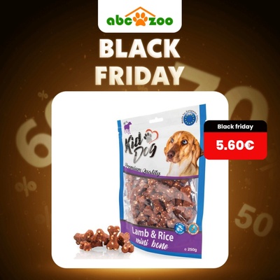Kid Dog Mini Kostičky jahňacie s ryžou 250 g