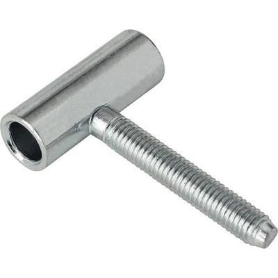 Walteco Dveřní závěs 50/10 vrchní díl M8, výška 40 mm, bílý pozink 1 ks , 80128 – Zboží Mobilmania