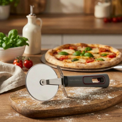 Florina Nůž na krájení pizzy z nerezové oceli SMART MULTI 23,5 cm
