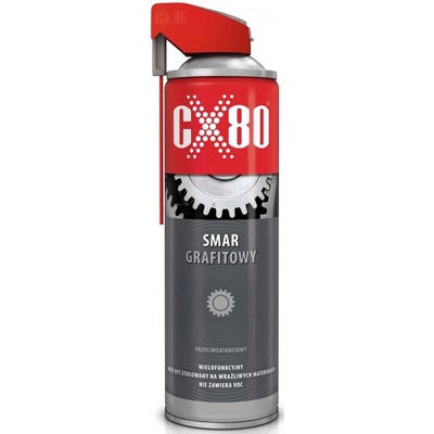 CX-80 Sprej mazací s grafitom 500 ml