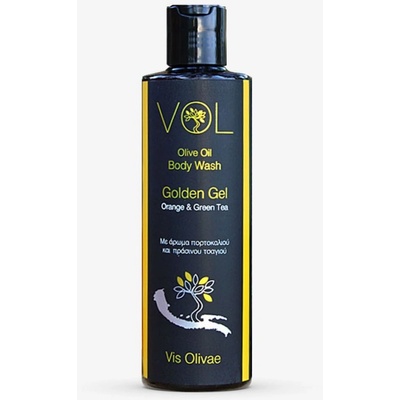 Vis Olivae Golden shower gel orange & green tea sprchový gél 250 ml