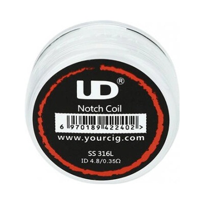 UD YOUDE Technology UD cievka Notch Coil SS316L notchcoil 10ks